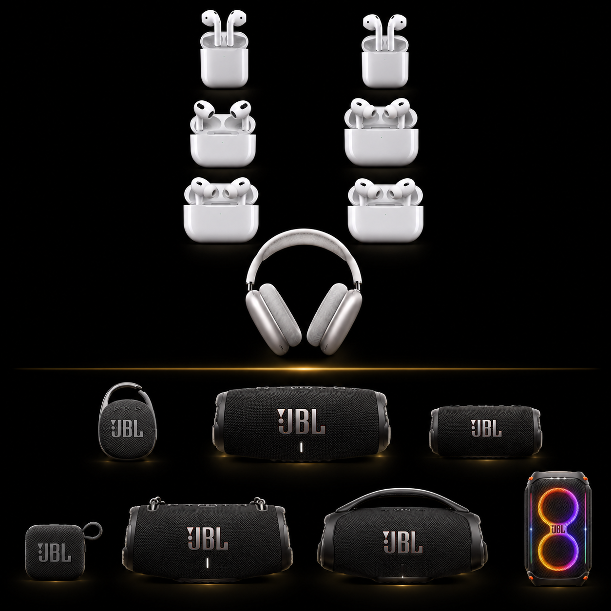 The JBL + AirPods Bundle
